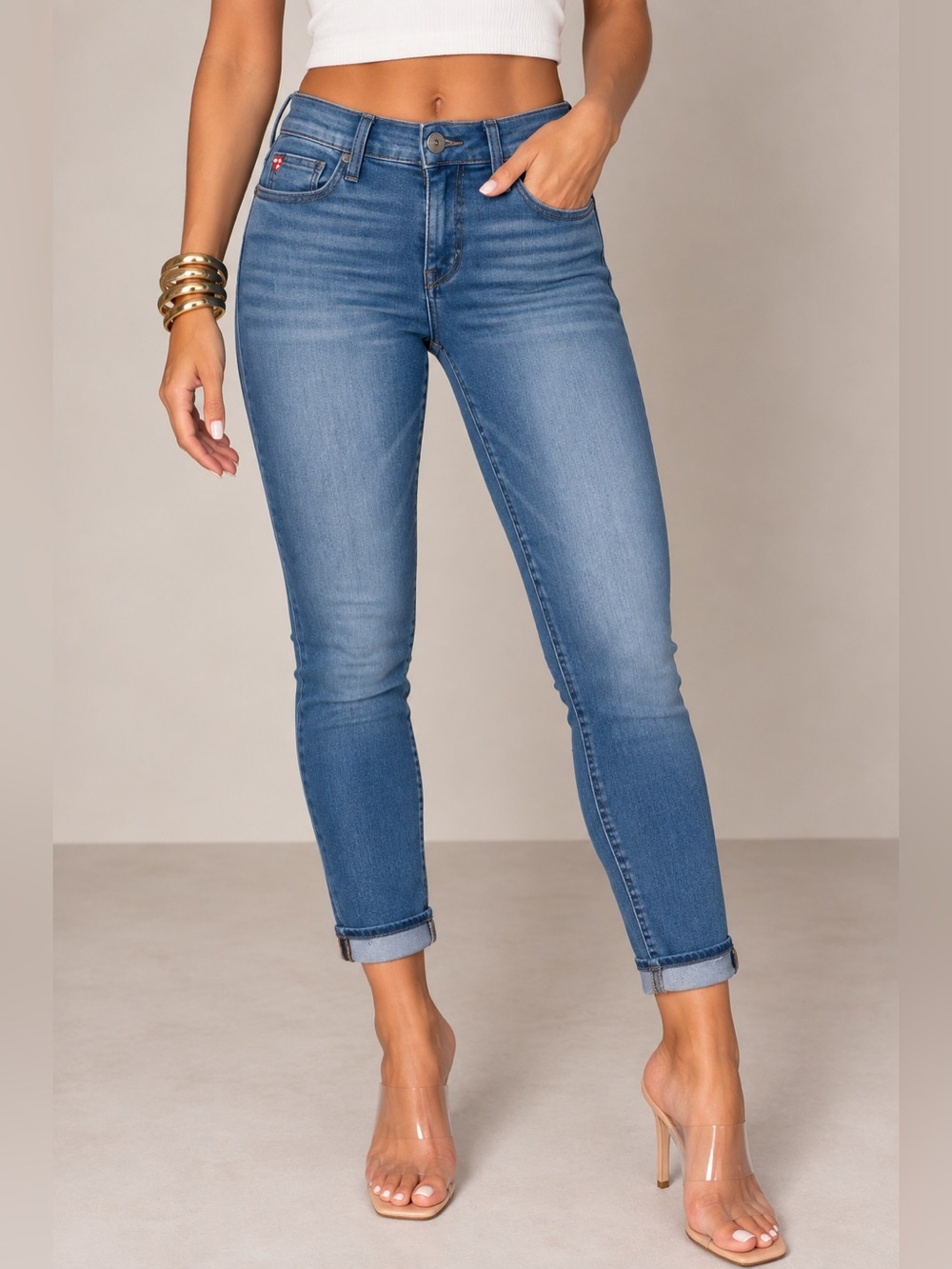 Hudson Jeans Blue Skinny Women's Jeans